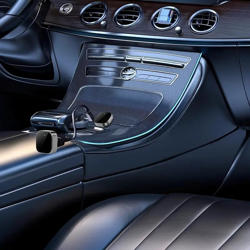 Adaptador Inalámbrico 2026 para CarPlay y Android Auto, Conexión Rápida y Estable, Manos Libres, Mini Dongle USB para Autos con CarPlay de Cable, Plug-and-Play