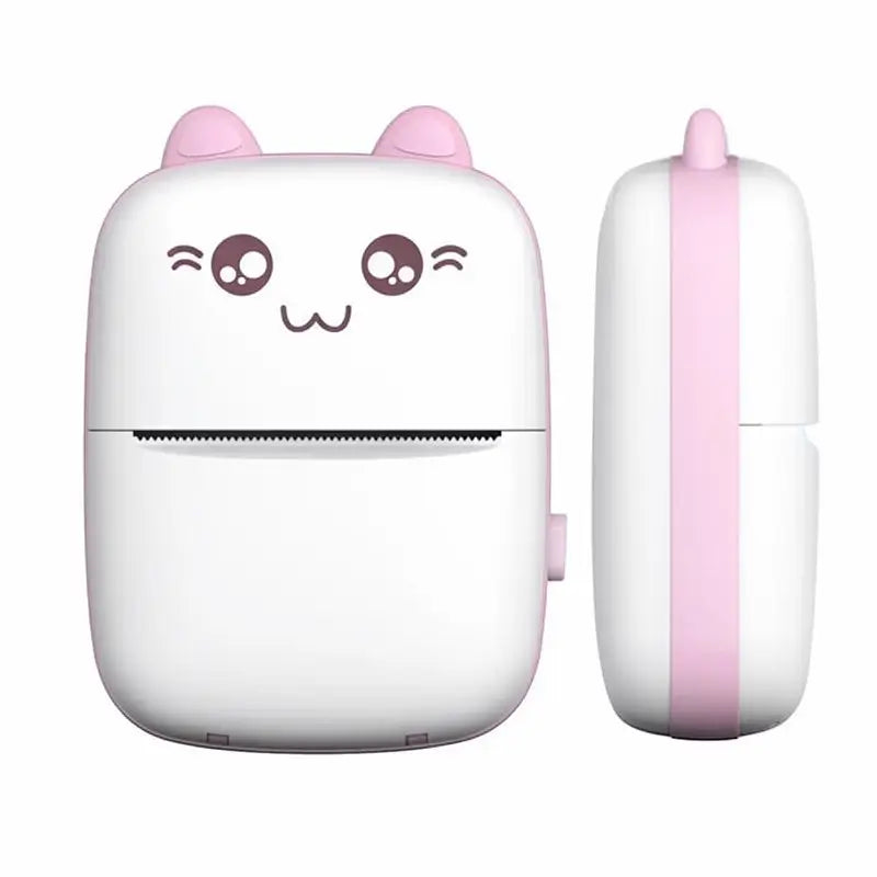 Mini Impresora Térmica de Bolsillo Portátil, Etiquetadora Bluetooth 20 en 1 sin Tinta con 13 Rollos de Papel y Plumas, para iOS y Android, Impresora de Notas Adhesivas y Fotos, Útiles Escolares para Estudiantes, Regalo de Navidad y Cumpleaños